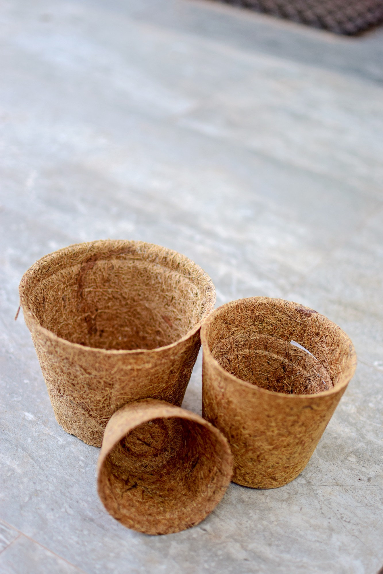 Töpfe in verschiedenen Größen